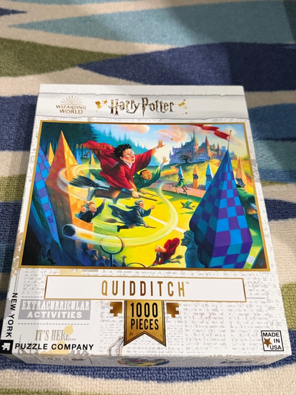 Harry Potter Quidditch 1000-Piece Puzzle - Colorful Artwork